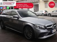 Usata Mercedes C220 Premium 194 CV (142 kW) 2021 Grigio scuro Station wagon