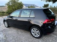 Usata VW Golf VII 110 CV (80 kW) 2013 Nero Berlina