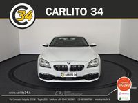 Begagnad BMW 640 Luxury Line 313 HK (230 kW) 2015 Vit Sportkupé