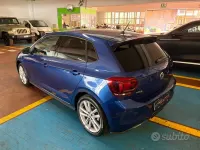 Usata VW Polo Highline 116 CV (85 kW) 2018 Blu Utilitaria