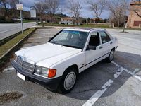 Usata Mercedes 190 90 CV (66 kW) 1987 Bianco Berlina