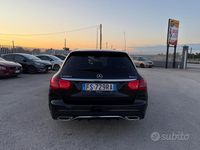 Usata Mercedes C220 194 CV (142 kW) 2018 Nero Station wagon