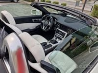 Usata Mercedes SLK250 204 CV (150 kW) 2012 Bianco Cabrio