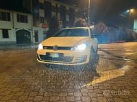 Usata VW Golf VII GTD 184 CV (135 kW) 2013 Bianco Berlina