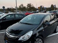 Usata Opel Corsa Eco 85 CV (62 kW) 2013 Nero Berlina
