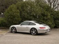 Usata Porsche 997 355 CV (261 kW) 2007 Argento Coupé