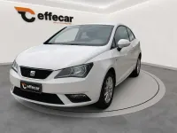 Usata Seat Ibiza CONNECT 75 CV (55 kW) 2015 Bianco Berlina