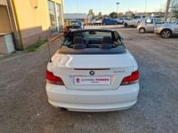Usata BMW 120 Cabriolet 177 CV (130 kW) 2009 Bianco Cabrio