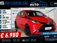 Usata Toyota Aygo X-clusiv 69 CV (50 kW) 2015 Rosso Utilitaria