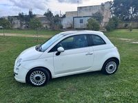 Usata Fiat 500 Lounge 75 CV (55 kW) 2010 Bianco Utilitaria