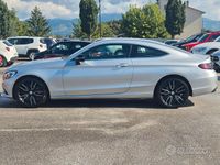 Usata Mercedes C220 Premium 170 CV (125 kW) 2017 Argento Coupé