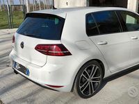 Usata VW Golf VII GTD 184 CV (135 kW) 2015 Bianco Berlina
