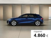 Nuova Audi A3 Business 150 CV (110 kW) 2026 Grigio freccia perla Berlina
