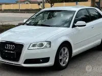 Usata Audi A3 Comfort 105 CV (77 kW) 2011 Bianco Utilitaria