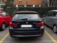 Usata BMW 320 Luxury Line 190 CV (139 kW) 2016 Blu/azzurro Station wagon