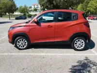 Usata Mahindra KUV100 83 CV (61 kW) 2019 Rosso SUV