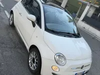 Usata Fiat 500 Lounge 69 CV (50 kW) 2014 Bianco Cabrio