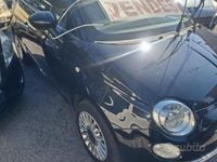 Usata Fiat 500 Lounge 75 CV (55 kW) 2009 Nero Cabrio