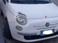 Usata Fiat 500 69 CV (50 kW) 2008 Bianco Berlina