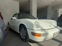 Usata Porsche 911 Carrera Cabriolet 250 CV (183 kW) 1990 Bianco Cabrio