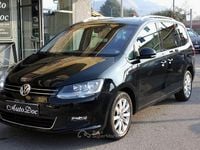 Usata VW Sharan Allstar 184 CV (135 kW) 2017 Nero Monovolume