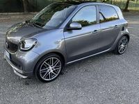 Usata Smart ForFour Brabus 109 CV (80 kW) 2016 Grigio Utilitaria