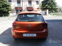 Usata VW Polo Comfortline 65 CV (47 kW) 2019 Arancione Utilitaria