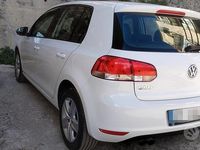 Usata VW Golf VI 110 CV (80 kW) 2009 Bianco Utilitaria