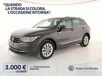 Usata VW Tiguan Life 150 CV (110 kW) 2022 Grigio urano SUV