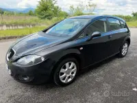 Usata Seat Leon 102 CV (75 kW) 2008 Nero Utilitaria