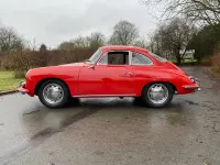 Usata Porsche 356 C 75 CV (55 kW) 1965 Rosso Coupé