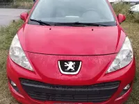 Usata Peugeot 207 73 CV (53 kW) 2010 Rosso Utilitaria