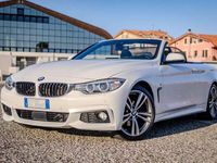 Usata BMW 420 M Sport 184 CV (135 kW) 2014 Bianco Cabrio