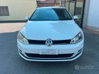 Usata VW Golf VII Comfortline 105 CV (77 kW) 2014 Bianco Station wagon