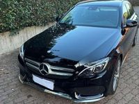 Usata Mercedes C220 Premium Plus 170 CV (125 kW) 2016 Nero Station wagon