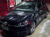 Usata VW Golf VII R-line 116 CV (85 kW) 2017 Nero Berlina