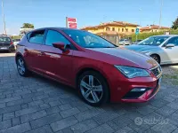 Usata Seat Leon FR 115 CV (84 kW) 2019 Rosso Berlina