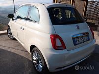 Usata Fiat 500 Lounge 70 CV (51 kW) 2016 Bianco Berlina