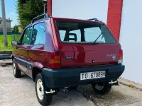 Usata Fiat Panda 4x4 50 CV (36 kW) 1988 Rosso Utilitaria