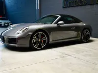 Usata Porsche 911 Carrera 4S Cabriolet 420 CV (308 kW) 2017 Grigio agata metallizzato Cabrio