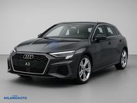 Begagnad Audi A3 Sportback S-Line 200 HK (147 kW) 2022 Grå Halvkombi