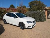 Usata Seat Leon CONNECT 110 CV (80 kW) 2016 Bianco Berlina