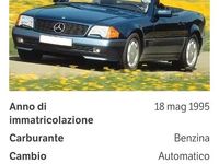 Usata Mercedes SL320 231 CV (169 kW) 1995 Blu Cabrio