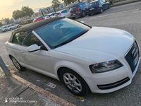 Usata Audi A3 Cabriolet Ambition 105 CV (77 kW) 2013 Bianco Cabrio