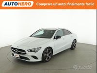 Usata Mercedes CLA180 116 CV (85 kW) 2020 Bianco Berlina