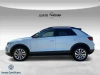 Usata VW T-Roc Life 110 CV (80 kW) 2023 Bianco SUV