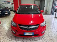 Usata Opel Karl Cosmo 75 CV (55 kW) 2015 Rosso Utilitaria