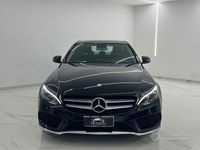 Usata Mercedes C220 Premium 169 CV (124 kW) 2017 Nero Berlina