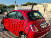 Usata Fiat 500 Lounge 69 CV (50 kW) 2010 Rosso Berlina