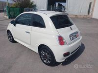 Usata Fiat 500S Lounge 69 CV (50 kW) 2013 Bianco Utilitaria